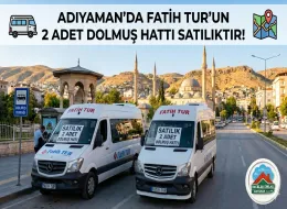Adıyaman Fatih Tur Satılık 2 Adet Ticari Hat