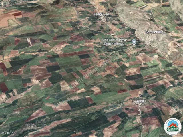 Adıyaman Çemberlitaş'ta satılık 39 Dönüm Dev Arsa