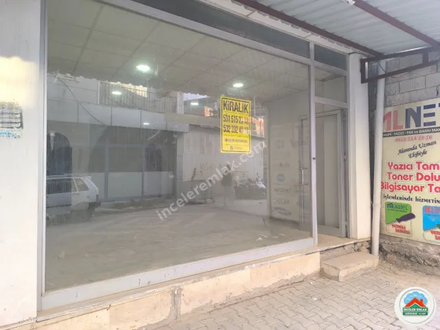 Adıyaman Hocaömerde Kiralık 90m2 Çift Cepheli Dükkan