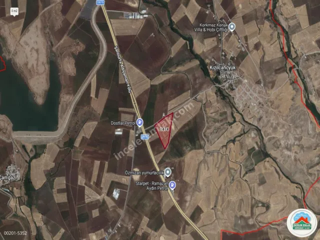 Adıyaman Doyran Köyünde Satılık 32 Dönüm Yatırımlık Tarla