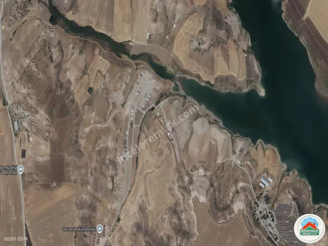 Adıyaman Tecirde Baraj Manzaralı 500M2 BAĞ EVİ YERİ