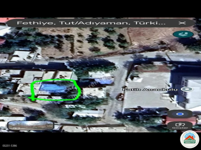 Adıyaman Tut Fethiyede Mükemmel Konumlu Satılık 215 m2 Arsa
