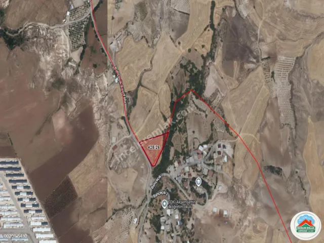 Adıyaman Bahçecik Köyünde Satılık 5.125 m² Tarla