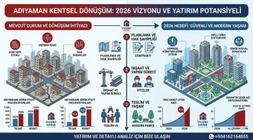 2026 Adıyaman Emlak Yatırım Endeksi ve Kentsel Dönüşüm Raporu | inceler emlak