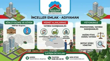 Adıyaman Emlak Hizmetlerimiz