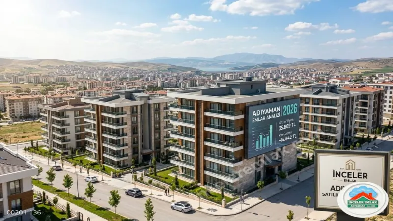 Adıyaman Satılık Daire Fiyatları: 2026 İlk Yarı Analizi ve Rehberi | İnceler Emlak