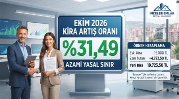 Ekim 2026 Kira Artış Oranı %31,49 | Kira Zammı Nasıl Hesaplanır?
